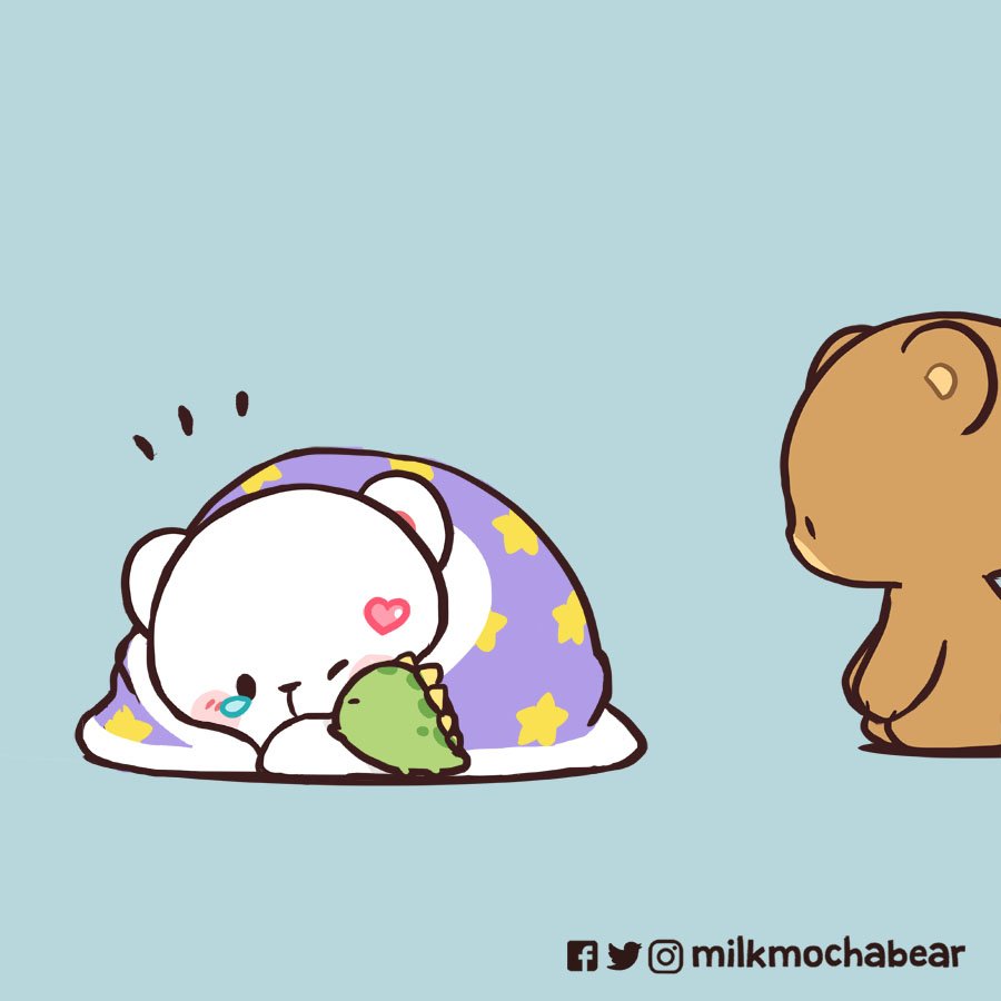 milkmochabear's tweet photo. Send help 🥺
---
Feel free to mention someone who will be there for you ❤

#milkmochabear
#milkandmocha https://t.co/FxhQ2wa4dD