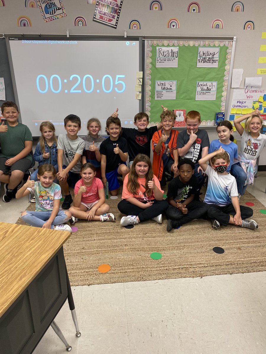 mrsaddyrobin's tweet photo. Mrs. Robin’s class practiced stamina reading today… they read without being distracted or stopping for 20 whole minutes!! I’m so proud of them 🤍📚
#nsemovingmountains #misdpageturners @NicholsSawmill @shaylarichter https://t.co/H48iSoZOx1