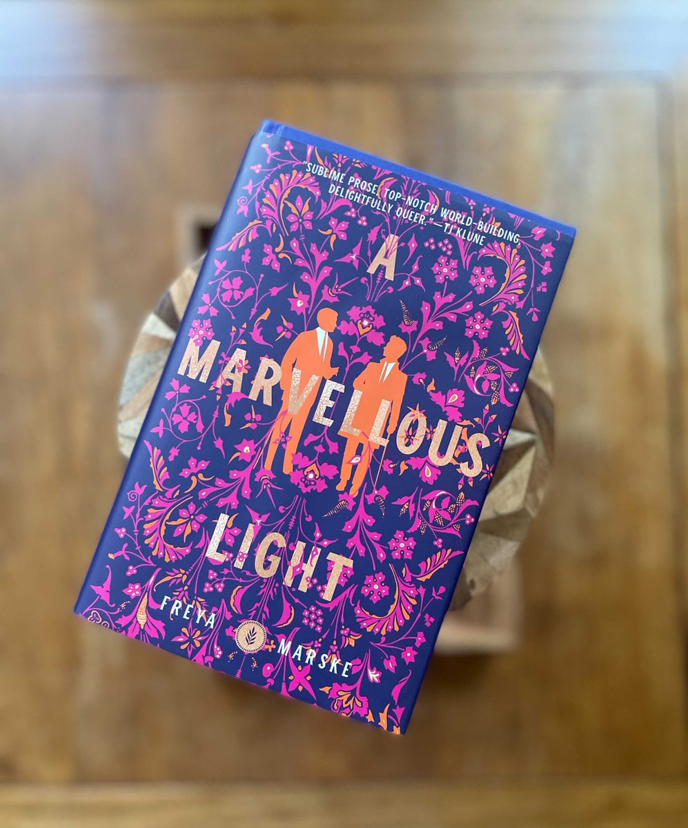 TorDotComPub's tweet photo. The happiest of #bookbirthdays to #AMarvellousLight by @freyamarske! https://t.co/d75gyX4YVo