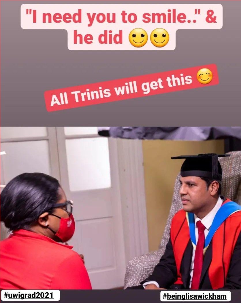 Leaving this right here. #UWIGrad2021 #director #producer #bts #UWIsta #TeamImagineMedia #BeingLisaWickham 
#CMO #HonoraryGraduate