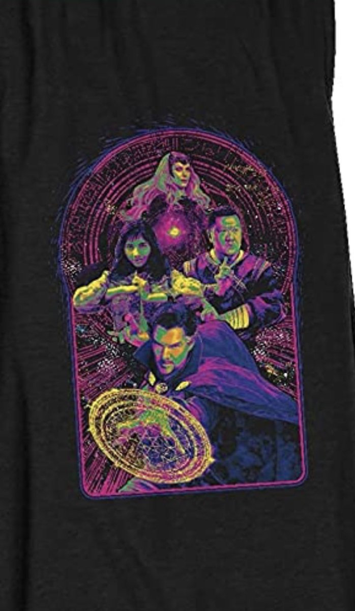 DrStrangeUpdate's tweet photo. BREAKING: The first official ensemble promo art for DOCTOR STRANGE IN THE MULTIVERSE OF MADNESS has been revealed as part of new merch! https://t.co/w0A2AXQccI