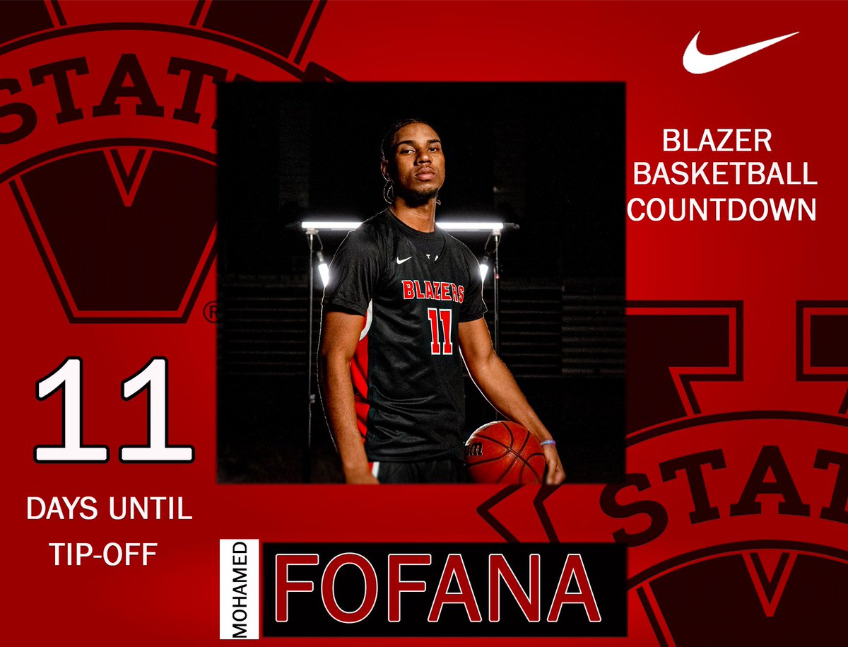 1️⃣1️⃣ days until Blazer basketball is BACK‼️ #BlazerNation #team67