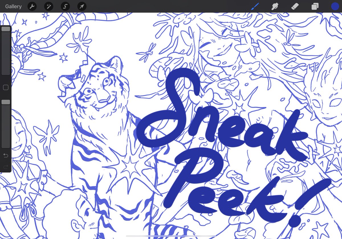 umah_yuma's tweet photo. Good night! 🌙

Here is some spoiler for my new painting. Digital sketch = done! https://t.co/XHqyVMcBAr