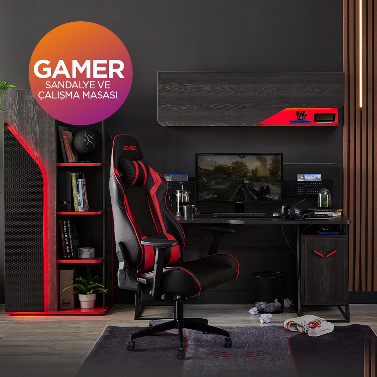 Dogtas's tweet photo. Doğtaş’ta Gamer sandalye ve çalışma masası oyuncu gençleri bekliyor. Sizleri web sitemize ve mağazalarımıza bekliyoruz. Üstelik Şimdi Al, 2022’de Öde.
#Doğtaş #ŞimdiTarzDoğtaş #aksesuar #homedecor #interiordesign #dekorasyon #decoration #indirim #kampanya #gencodasi https://t.co/LtmjS6VHY9