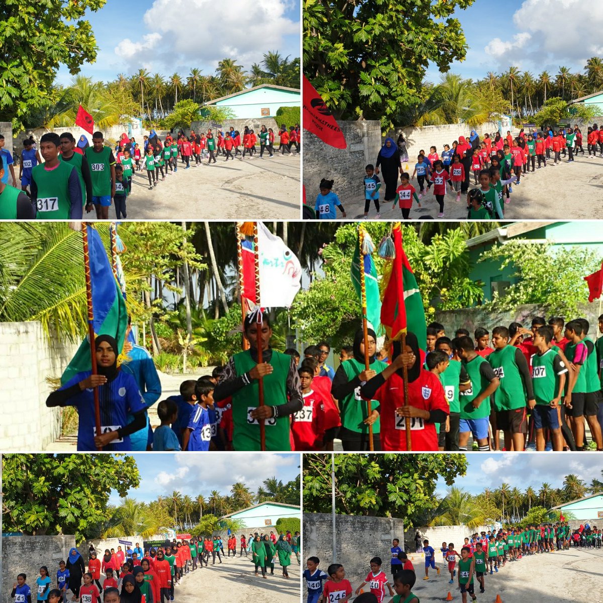 LAtollSchool's tweet photo. Inter House Athletics Meet 2021-2022 - Opening Ceremony
#teamLAS #interhouseathleticsmeet
@MoEdumv @aisthly https://t.co/HBt7lhrOoi