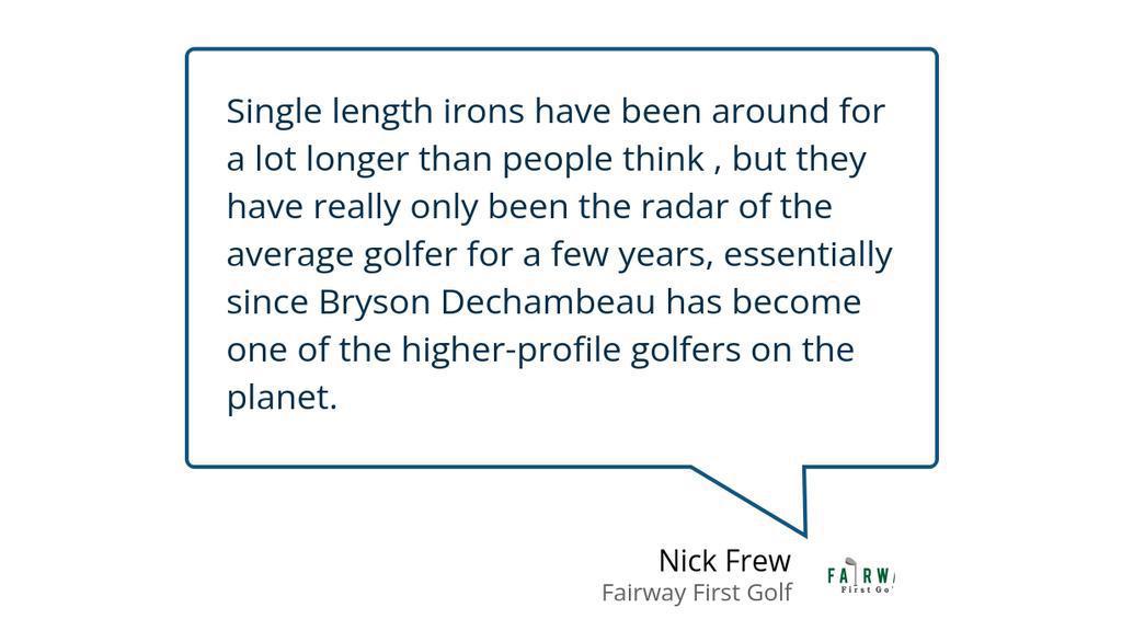 fairwaynick's tweet image. Pinhawk vs Cobra vs ?: Best single Length Iron choice: lttr.ai/oFnw

#SingleLengthIrons #SingleLengthSet #AverageGolfer #BrysonDechambeau