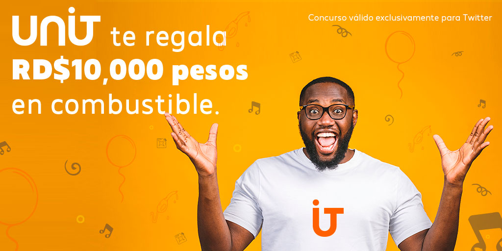 holaunit's tweet photo. ¡Porque ustedes lo pidieron! 🚗⛽️
Para participar:
🔸Solo tienes que seguirnos.
🔸Etiqueta a tres amigos para que nos sigan.
🔸Utilizar los HT #GasolinaconUnit #SigueaUnit #Unitversario
**Ayúdanos a llegar a los 500 followers 🥳🙌 El ganador será elegido al azar. https://t.co/0Ac8SIUDKd