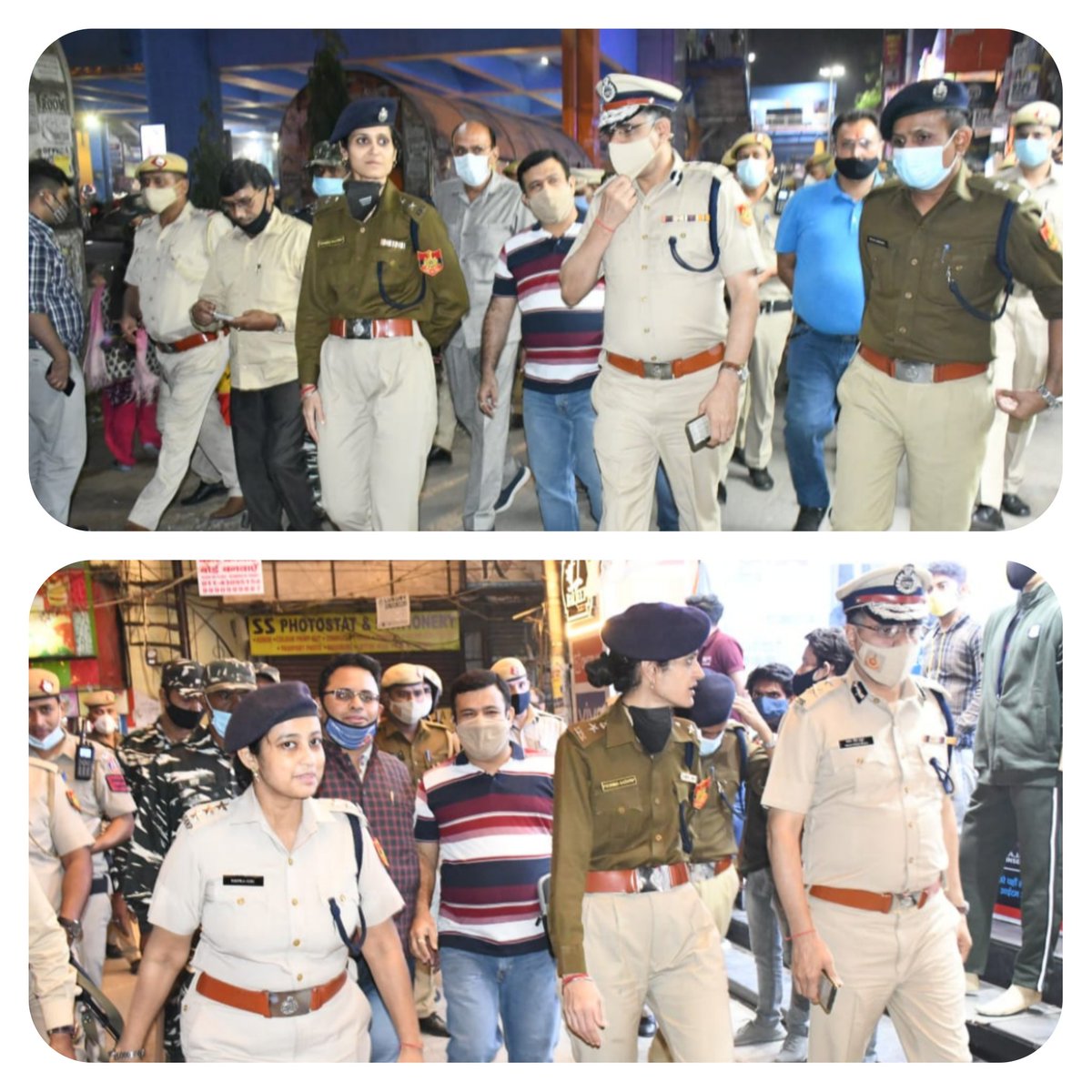 Foot patrolling &amp; interaction with residents in the area of Laxmi Nagar with Shri Sagar Preet Hooda, Jt CP/ER &amp; ACP/Preet Vihar,  SHOs &amp; Beat Officers of the area.

#KeepingDelhiSafe
#DCPEastDelhi

<a href="/DelhiPolice/">Delhi Police</a>
<a href="/CPDelhi/">CP Delhi #DilKiPolice</a>