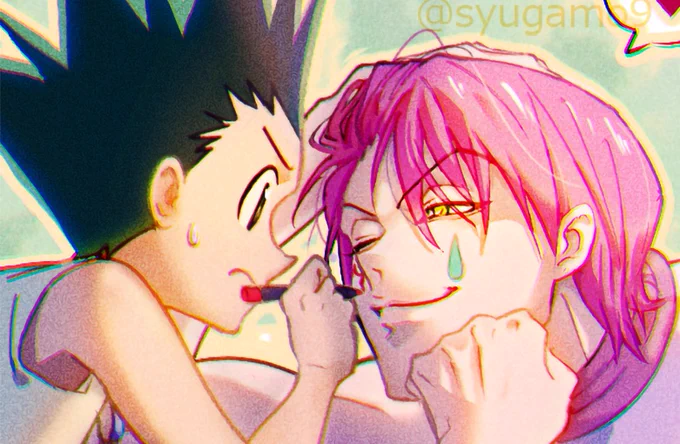 ゴン×ヒソカ

#hxh  #hxhfanart 