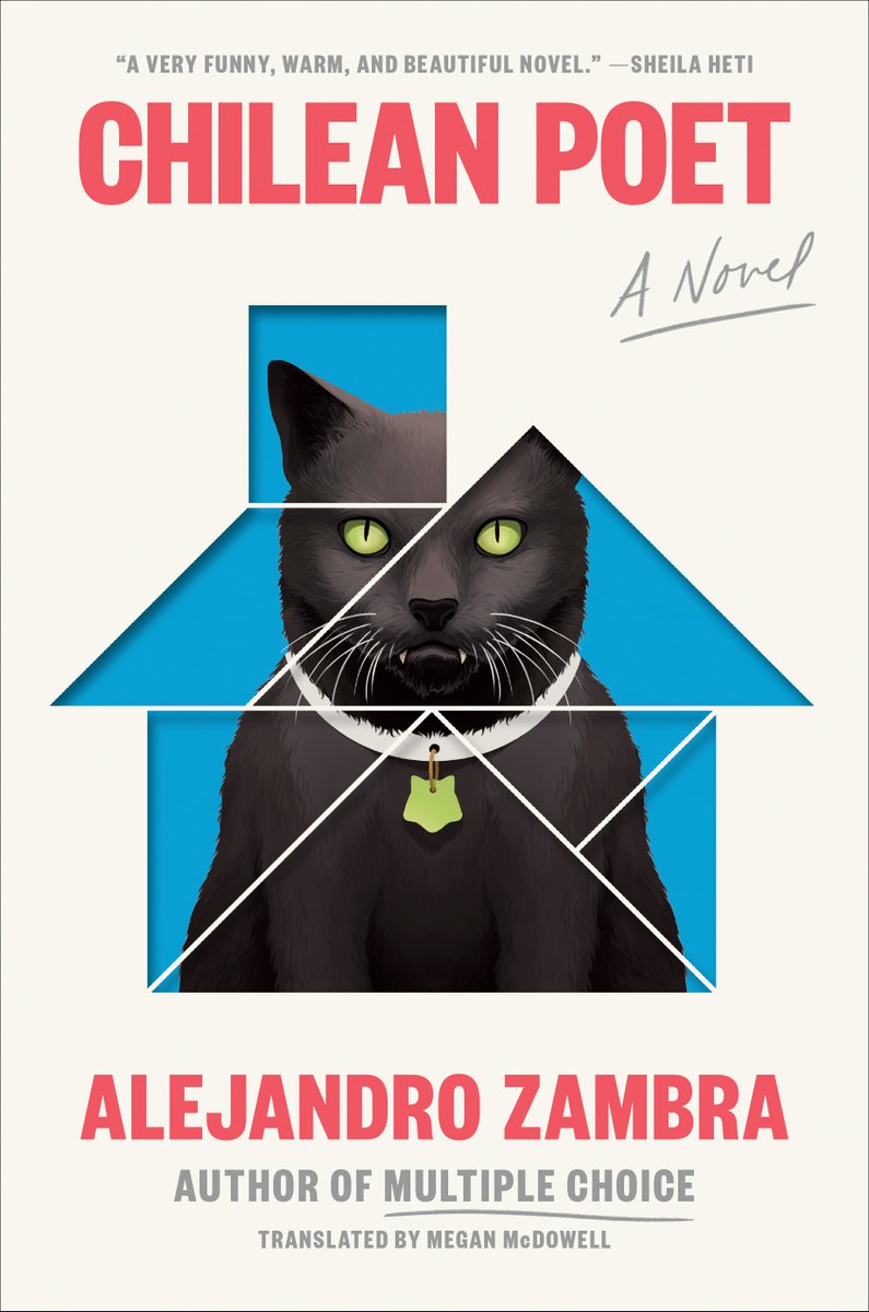 Cover reveal: Chilean Poet by Alejandro Zambra will be out in February 2022, and I can't wait for you to read it! Also, Viking is putting my name right out there, thanks to support from Alejandro. #NameTheTranslator #TranslatorsOnTheCover