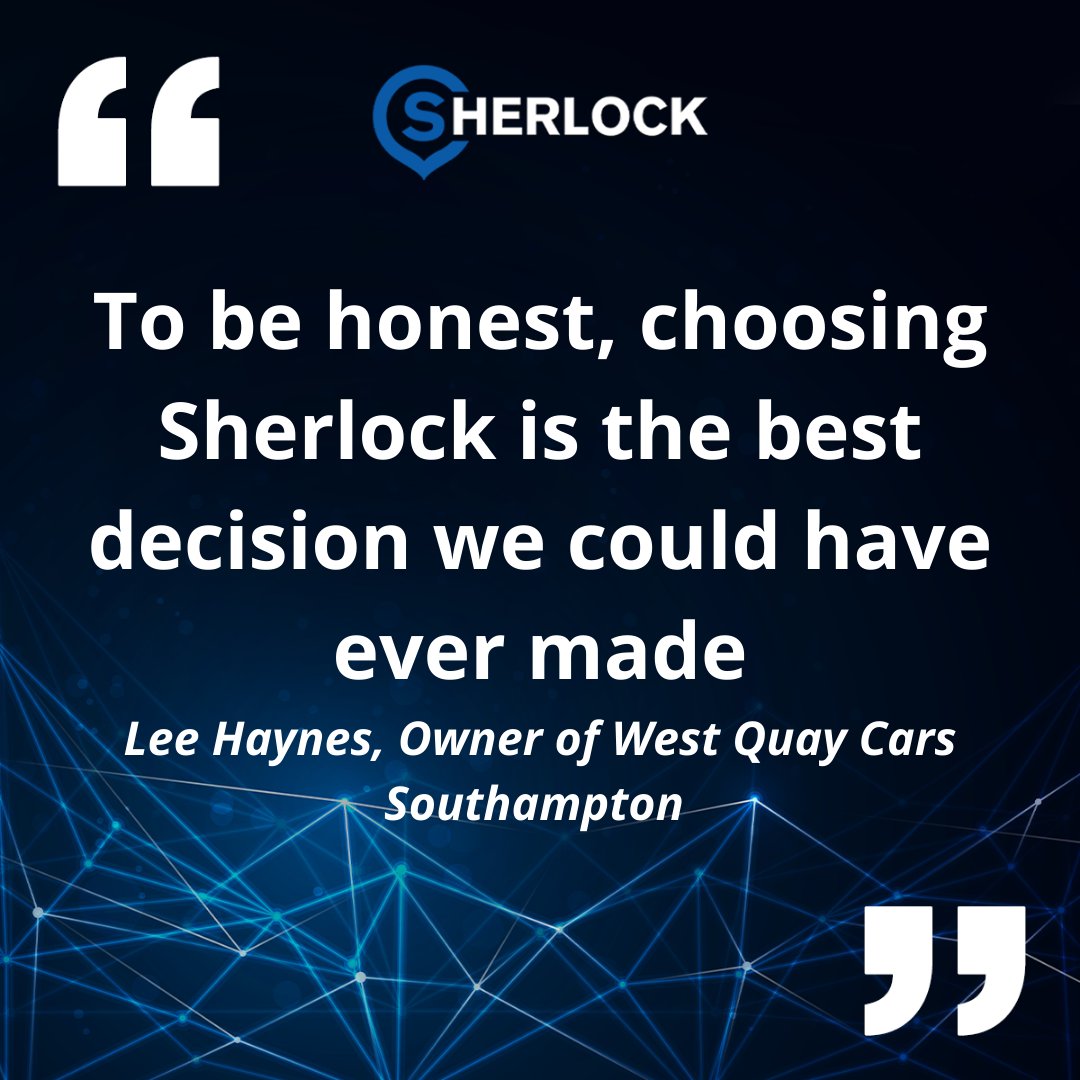 SherlockTaxi's tweet image. 𝗪𝗼𝘂𝗹𝗱 𝘆𝗼𝘂 𝗿𝗲𝗰𝗼𝗺𝗺𝗲𝗻𝗱 𝗦𝗵𝗲𝗿𝗹𝗼𝗰𝗸?
Lee Haynes the owner of @WestQuayCars has used our dispatch system for five years now, check out what he has to say. 👇 
#SherlockTaxi #DispatchSolution #Testimonial