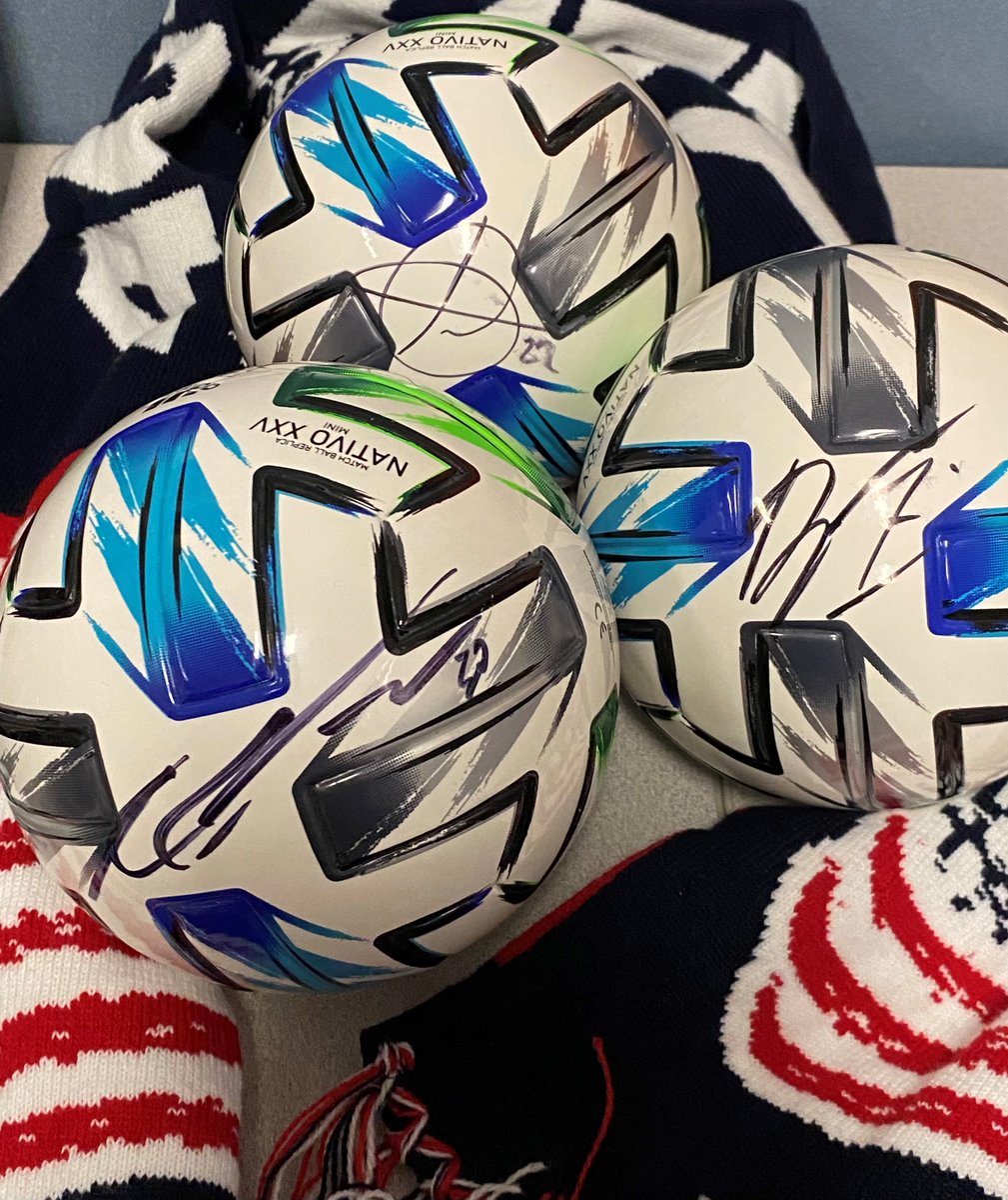 NERevolution's tweet photo. It’s Mini Ball Monday! Quote tweet with a #NERevs player whose autograph you would want on a mini ball! 🦊 @RealSlyde will let you know if you’re a winner!

Official Rules: https://t.co/I9hdJF3Nvr https://t.co/VL9wSHTIzk
