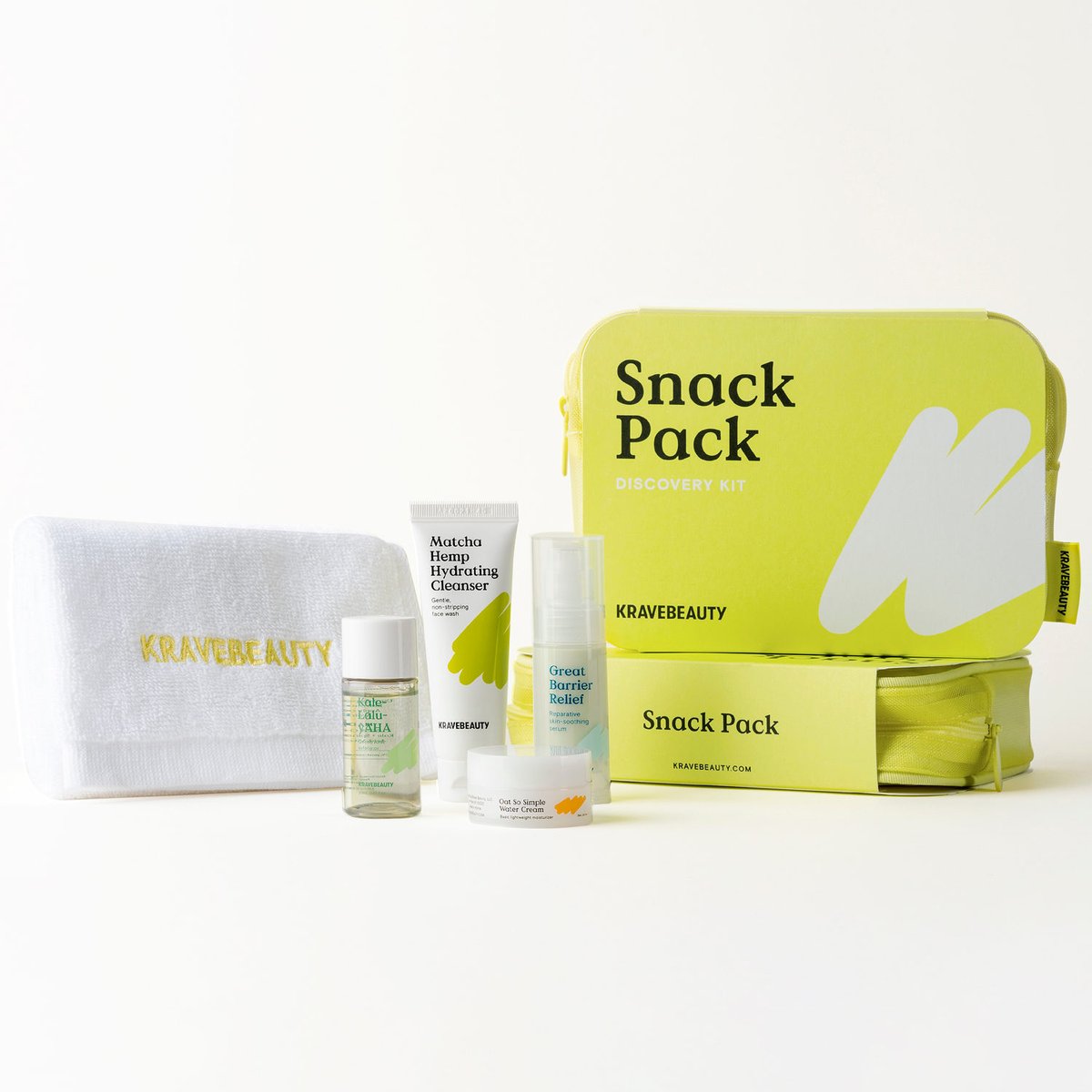 kravebeautyinc's tweet photo. Introducing: Snack Pack Discovery Kit 🍫 All your faves now in snack sizes! Grab your limited edition pack now! https://t.co/7qajdV83bJ https://t.co/SNAIBtNukS