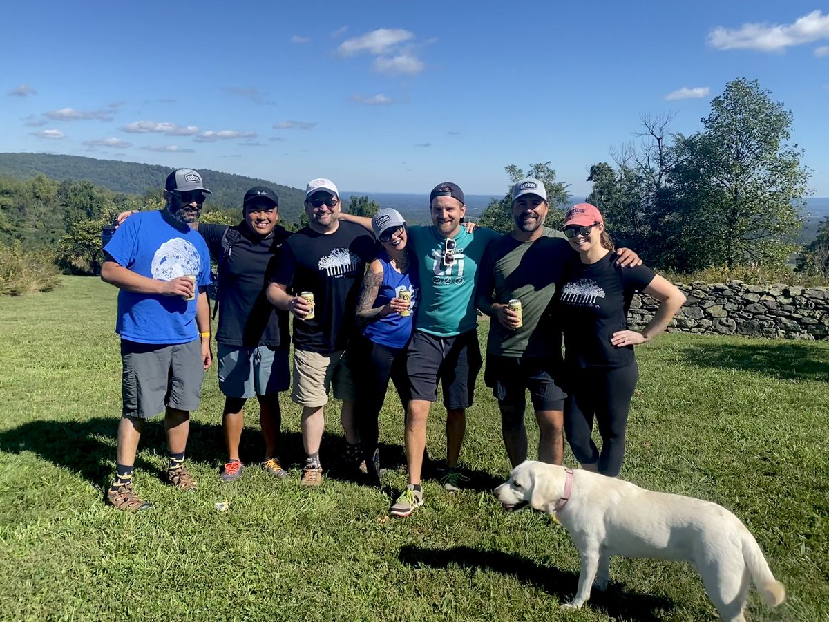 Cobec2007's tweet photo. Cobec’s CEO and the CLMRS team went out to well, climb a mountain!  Part of Cobec’s culture is a term called #onecobec. It’s about bringing your whole self to work. We believe that getting employees out of the office is vital to creating connections outside of work. #teambuilding https://t.co/IakdNxnTL9