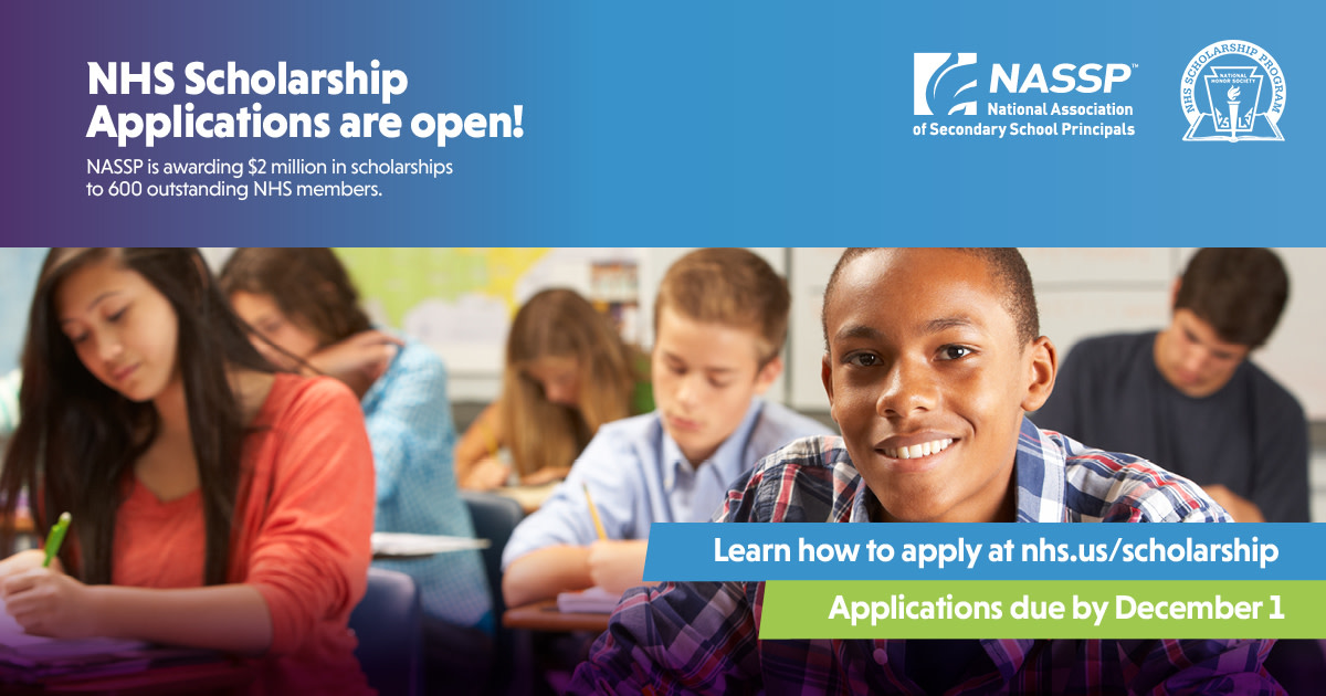 NatHonorSociety's tweet photo. There is ONE MONTH left to apply for the NHS #scholarship! Don't know where to start? We've got you covered with our student application guide here: https://t.co/K8VAkQWdNj #CollegeBound #CollegePrep https://t.co/n9YPVeekFK