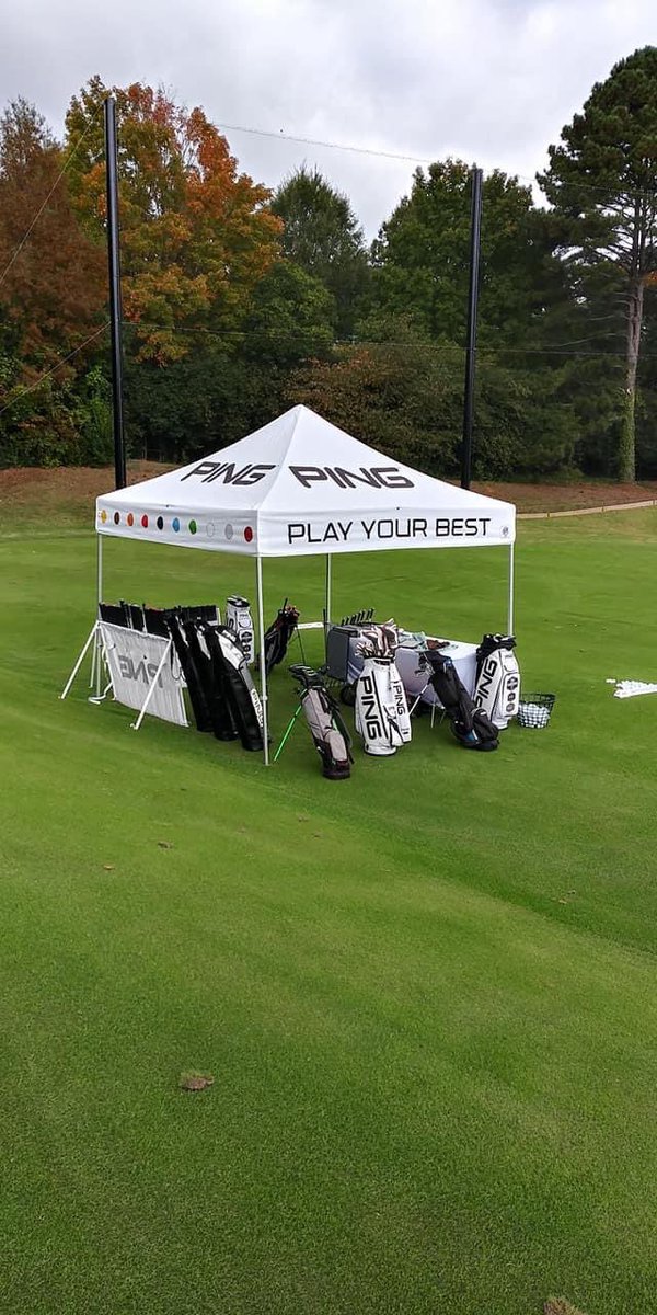 MorganGolfNC's tweet photo. Ping demo fitting day at Myers Park Country Club. This is a beautiful place. It is going to be an outstanding day for Ping G425, Ping i59 irons, Ping GLe2 products.
.
.
#PING #G425 #i59 #GLe2 #PlayYourBest #Golf https://t.co/6nn2ntHMdu