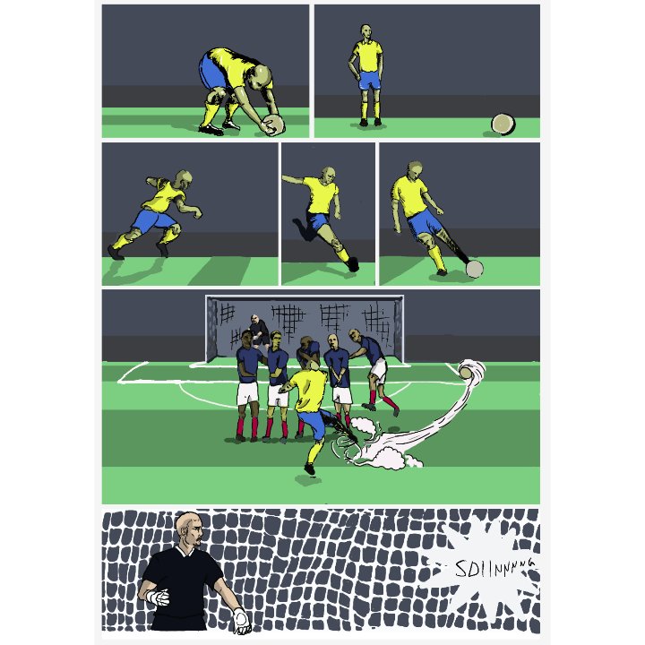 RaffoContro's tweet photo. Roberto Carlos Iconic Freekick
.
.
.
#football #Calcio #worldcup #Brazil #France #robertocarlos #Illustrator #sketch https://t.co/fFTLS4v47q