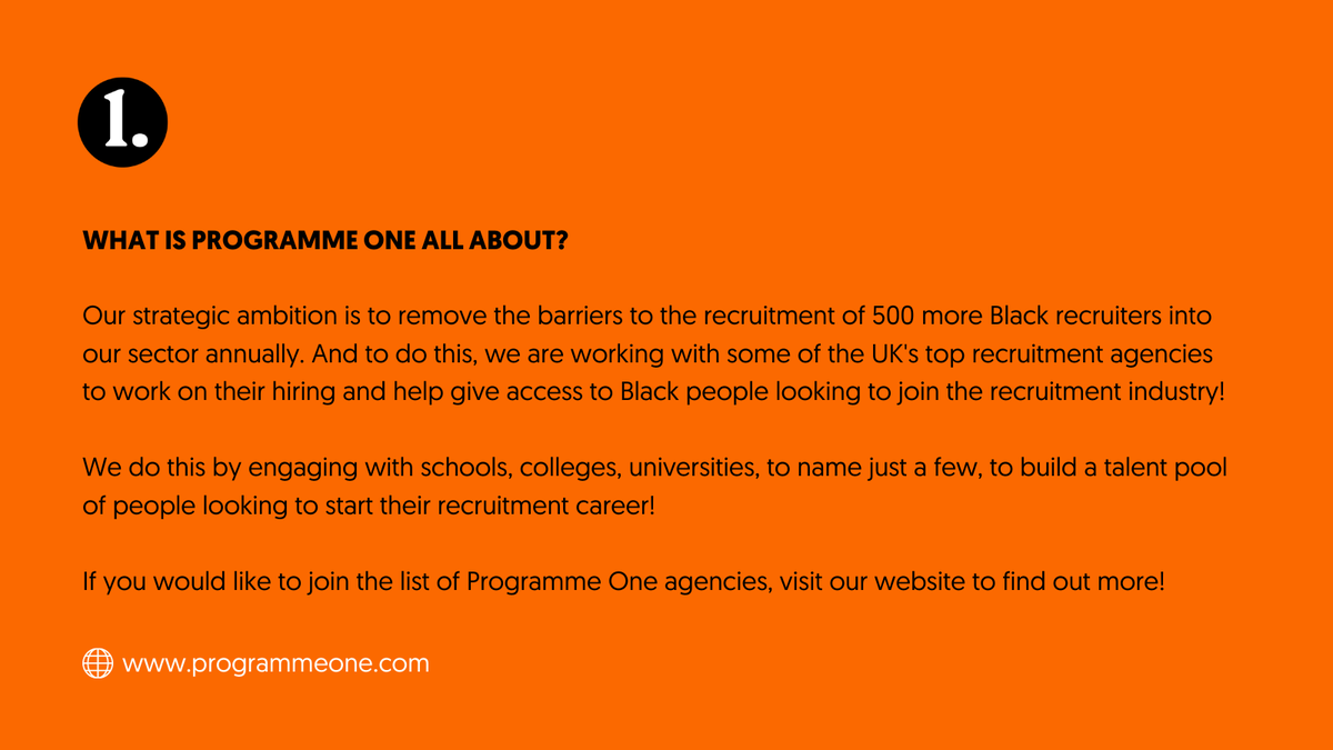 ProgrammeOne's tweet photo. If you are a recruitment agency looking to implement change that redefines equal opportunity then get in touch!

Take a look below at a snapshot of what we are all about, and head on over to our website for more info: https://t.co/Imtgx91AIi

#recruitment #Equality #inclusion https://t.co/ZzaivQMsUs