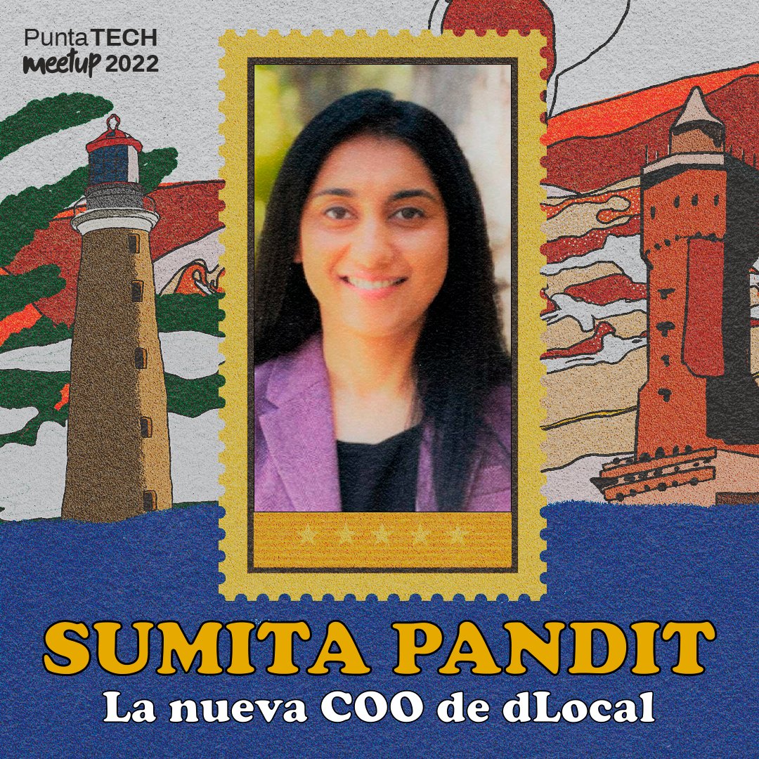 Sumita Pandit es la actual COO de <a href="/dLocalPayments/">dLocal</a>  Encargada de estrechar lazos con clientes e inversionistas, Sumita desarrolla las estrategias corporativas para llevar al primer unicornio uruguayo a nuevos horizontes.
Tendremos el placer de recibirla el 10 de enero en #PTM22