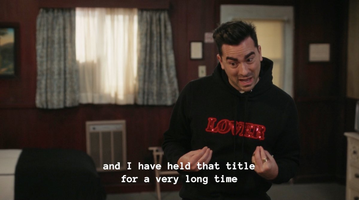 out of context schitt’s creek tweet media