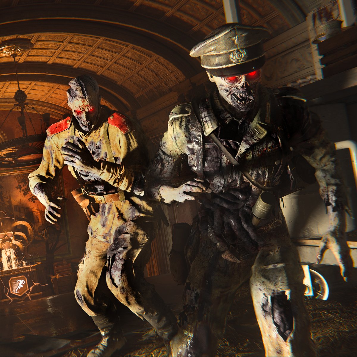 Treyarch's tweet photo. Get ready for Nov. 5th with the official #Vanguard Zombies Fan Kit, including logos, artwork, screenshots, profile pictures, and mobile wallpaper!

Download here: https://t.co/4N45bhJAJC

Get all the details on Vanguard Zombies at the blog: https://t.co/x5tolXYW4J https://t.co/9wzg5SaKFG