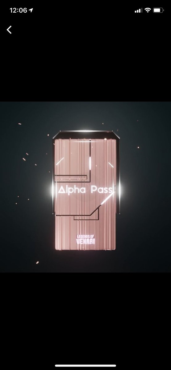 BenEfTea's tweet photo. So stoked to have gotten in on @LegendsOfVenari early enough to get a Gilded Alpha Pass. Gameplay launch in less than a month! #LoV #GamingNFT #Venari #TeamAzule https://t.co/bsOXAhlVtY