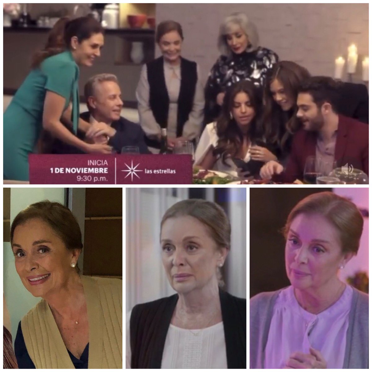 Nuestra reina <a href="/MonicaSNActriz/">MonicaSanchezNavarro</a> será #Yaya un ángel para toda la #FamiliaCarranza conócela esta noche a las 9:30pm por <a href="/Canal_Estrellas/">Las Estrellas</a> en la #telenovela <a href="/SiNosDejanof/">Si Nos Dejan</a> #Mucha💩💩💩