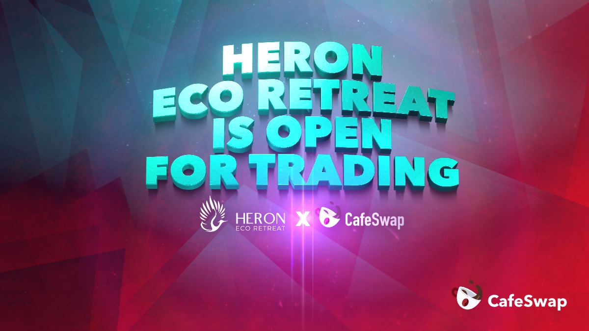 CafeSwapFinance's tweet photo. $HERON π has now been listed on CafeDex π
Liquidity has been added to HERON/BUSD π
You can start trading on https://t.co/IFaqsW79ar
#Cafeswap #CafeDex #HeronAsia #launchzone https://t.co/KpxkeEvWbJ