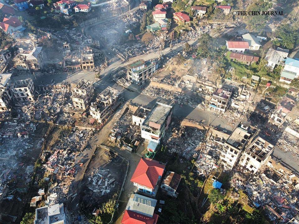 Leo_vocalist's tweet photo. The Look of war crime after Military Burned down #htantalan town #Kalay #Chinstate .. #crimeagainsthumanity #crimeagainstchildren #warcrime https://t.co/wOzDtN9tiC