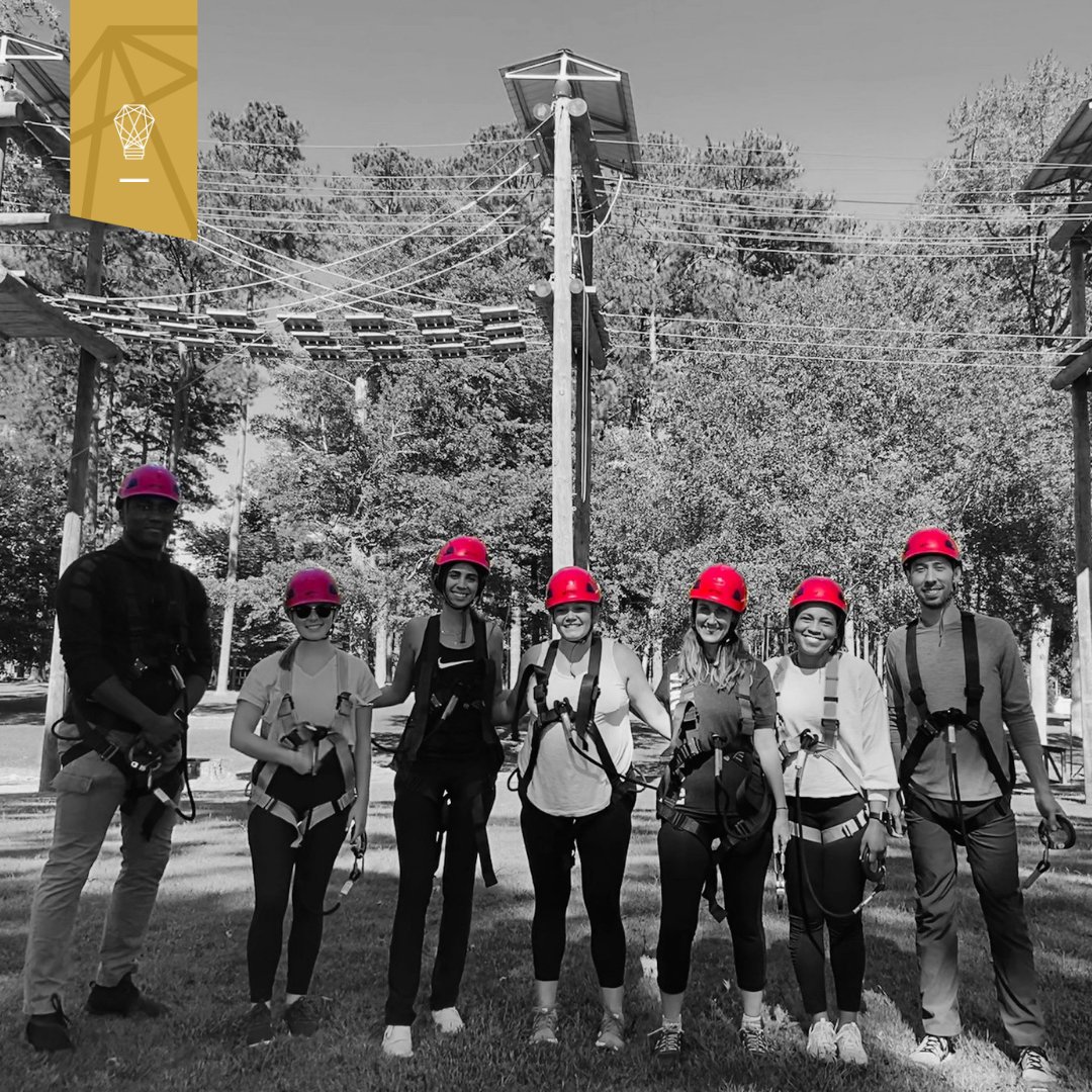 luminatemktg's tweet photo. High ropes, High hopes🤩 
The Luminate team took a trip to Winshape Retreats for some team bonding and fun this fall, and made some memories we will never forget! https://t.co/TXDeS1yzrZ