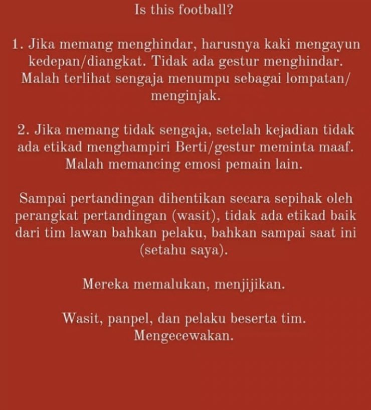 PiyulSam's tweet photo. Mengecewakan sangat memalukan !
Jelas !!!!🔥 #mafiabola #pssi #Liga3Jateng https://t.co/bcZIMetmdl