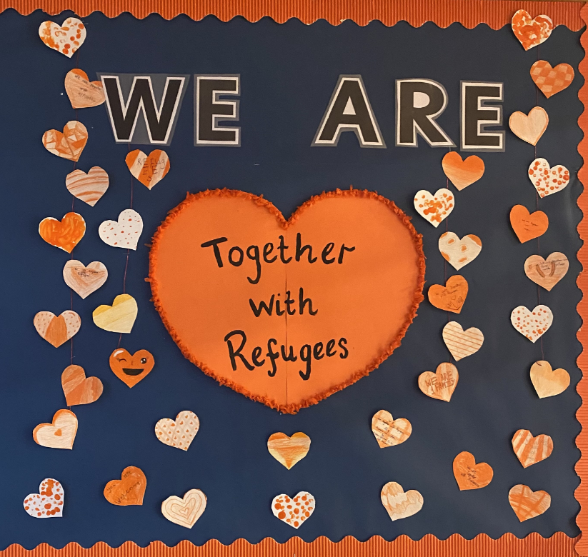 CityofSanctuary's tweet photo. We want to show a little ❤️ to @BrumSchOfSanc. They encourage schools across #Birmingham to promote welcome, inclusion &amp; awareness for people seeking sanctuary - and they're smashing it out the park!

For loads of inspiration, visit👇
https://t.co/nEJXsitN1e
@SchsofSanctuary https://t.co/c4sOiGYqAF