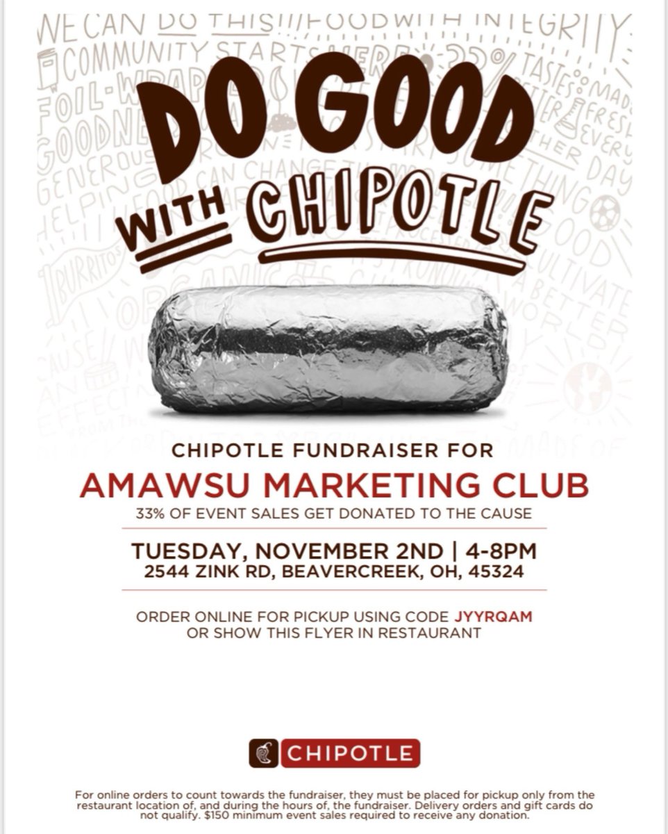 Come support amawsu tomorrow night and get some yummy food! Don’t forget to mention the flyer!