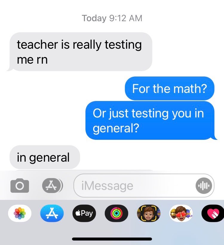 AyeeItsAriel's tweet photo. A text my mom just received from my 12-year-old sister https://t.co/MQhgryVz2C