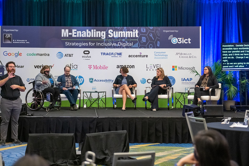 mEnablingSummit's tweet photo. We are excited to have @BCurtisDavidson (Co-director @PEATWorks) as part of the Panel Discussion on #Workplace of the Future to answer your questions! Register for the #mEnabling21 Digital Pass to access to conference proceedings https://t.co/ClXcM89A66
#A11y #Inclusion #Virtual https://t.co/lraIFTpDWP