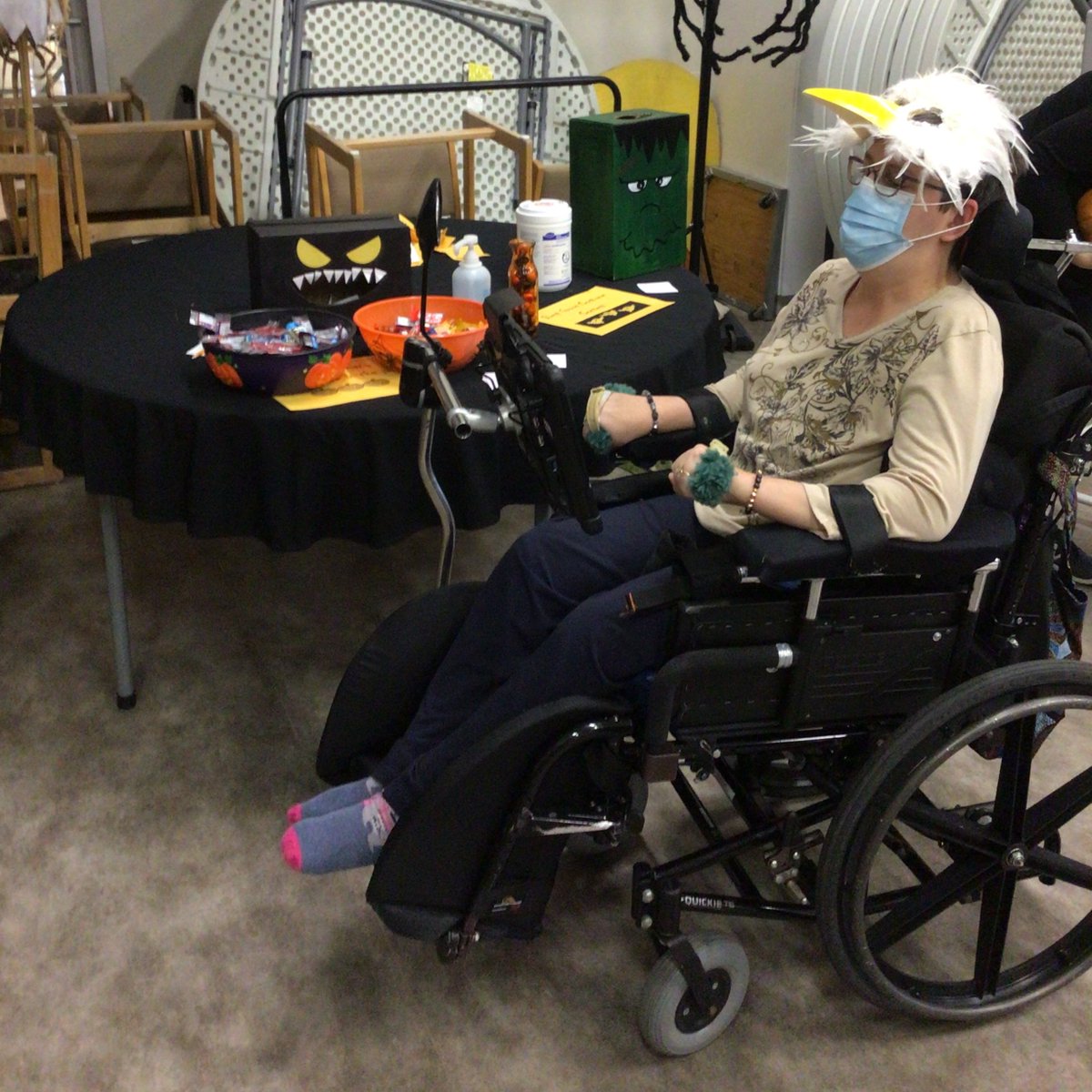 Residents celebrated Halloween this year with all the ghouls and goblins, by throwing a fun and spooky party! Tic Tac Boo, Pumpkin Bowling, Ghost Blasting and more. Everyone had a blast playing tricks and having treats!