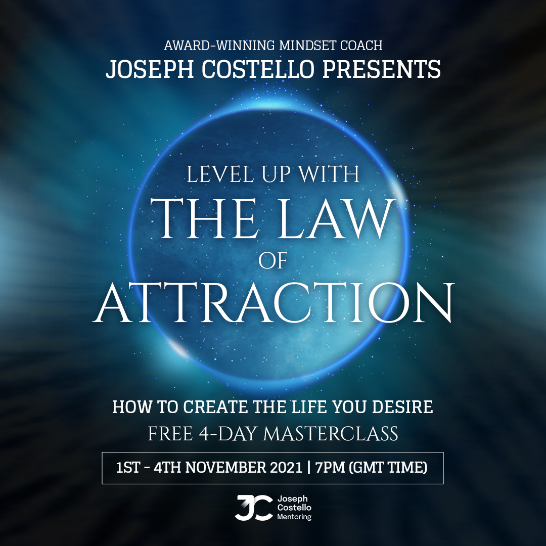 Want to LEVEL UP IN LIFE?
Tonight at 7pm (GMT) my free 4-day Masterclass starts where I will be sharing my knowledge and reveal how my mindset helped create the life I always dreamed of and how you can do the same.
Click link to register bit.ly/3CHDxPC
#LevelUp #mindset
