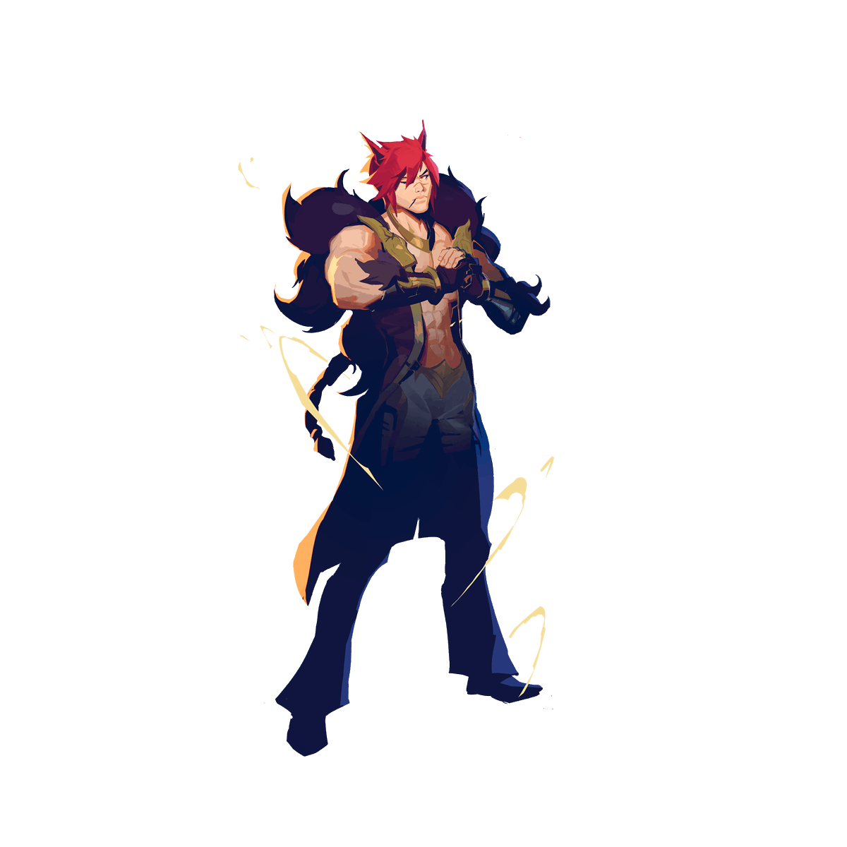Spideraxe30's tweet photo. Sett's render https://t.co/yz8mKU0pFC