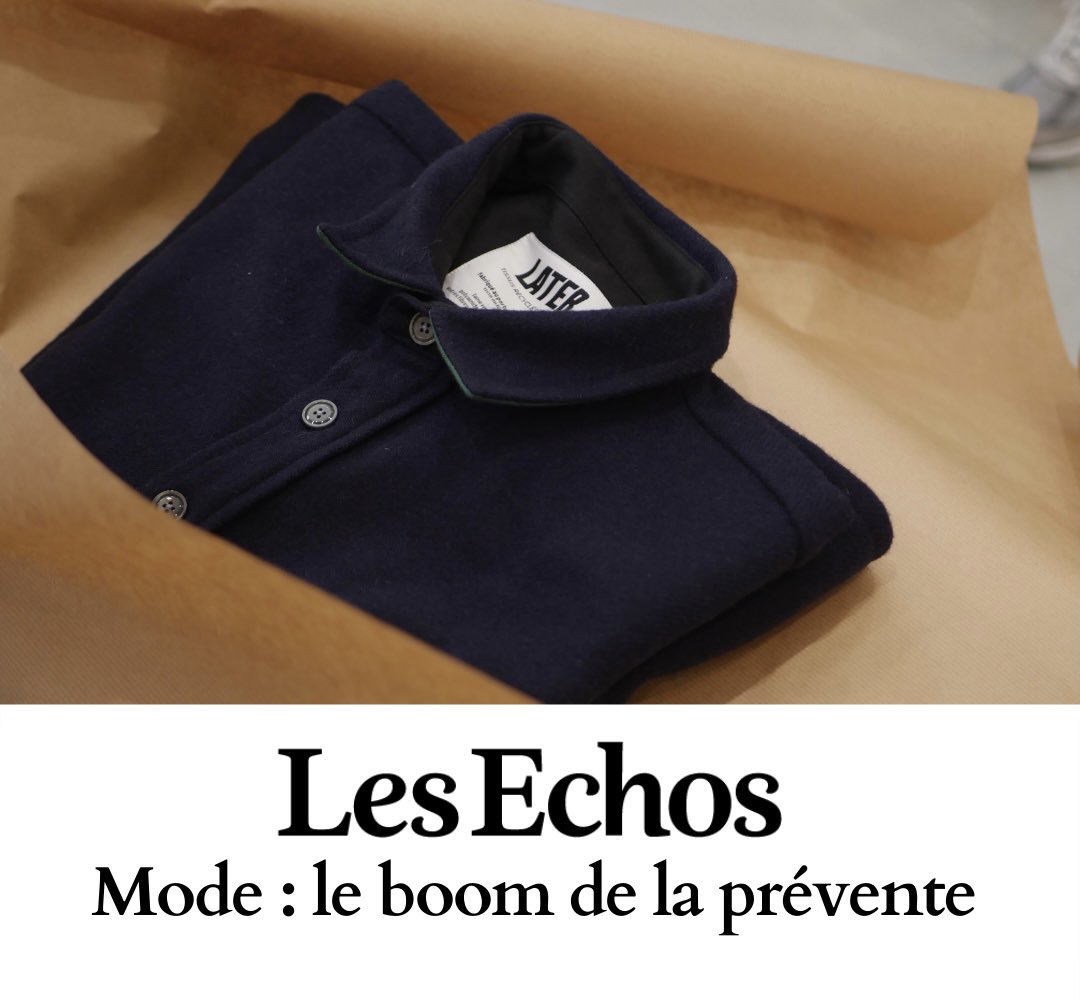 Article à lire dans <a href="/LesEchos/">Les Echos</a>  - Mode : le boom de la prévente 
➡️ lnkd.in/guNACJi7