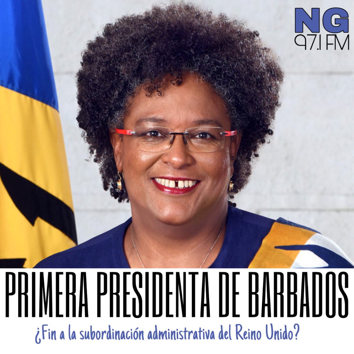 radiong971's tweet photo. MUJERES AL PODER | el 30 de Noviembre asumirá la nueva presidenta de Barbados. ¿Fin de la subordinación del Reino Unido? Lee mas ➡️ https://t.co/j8jR80ljL9 https://t.co/0LSUyjJwOn