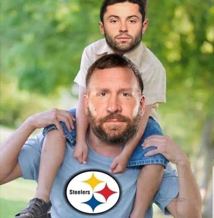 realbassoutlaw's tweet photo. @ToneDigz @nickmaraldo @PatMcAfeeShow @_BigBen7 @TeamJuJu @joehaden23 @steelers @SteeIerNation @SteelCityMikey #stillyourdaddy https://t.co/Xu9zBvnAXY