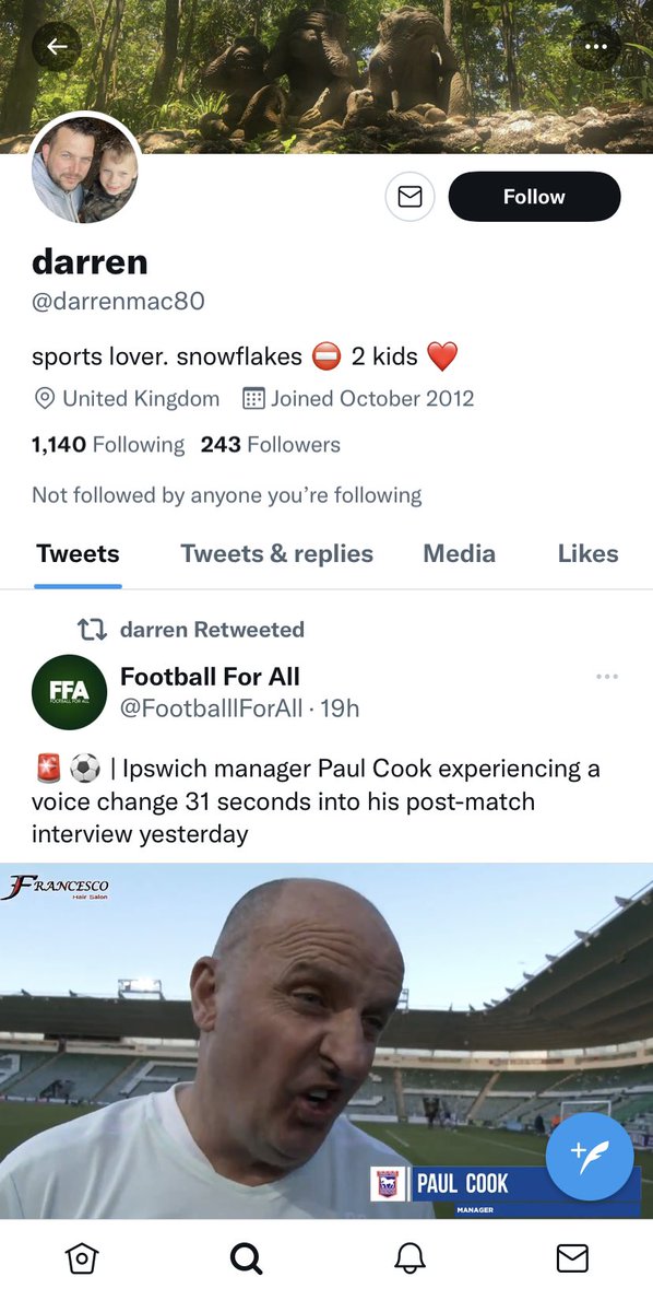 MattCollins_'s tweet photo. @MUFCtickets7 Profile/ bio changed, now looks like this 🚫 https://t.co/yXux2SW8vL