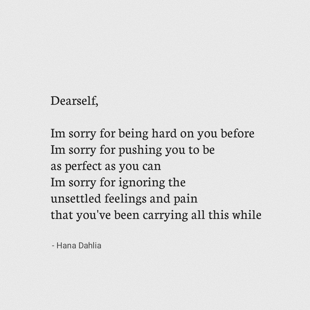 hanadahlia_'s tweet photo. Dear self, i'm sorry. https://t.co/qDCm4u2I3c