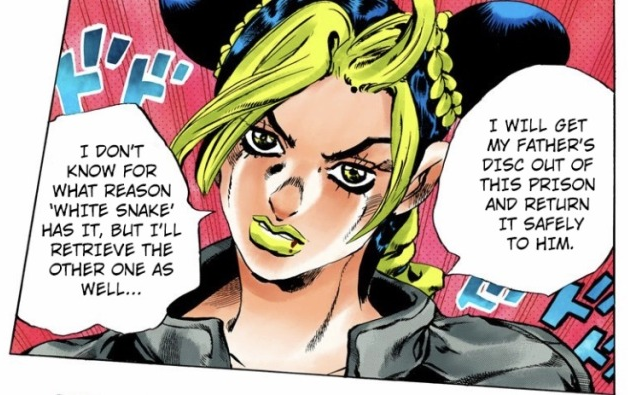 🦋 Manga Panel Redraw

[💚 &amp; 🔁Appreciated]

#jojo #JolyneCujoh #jjbafanart 