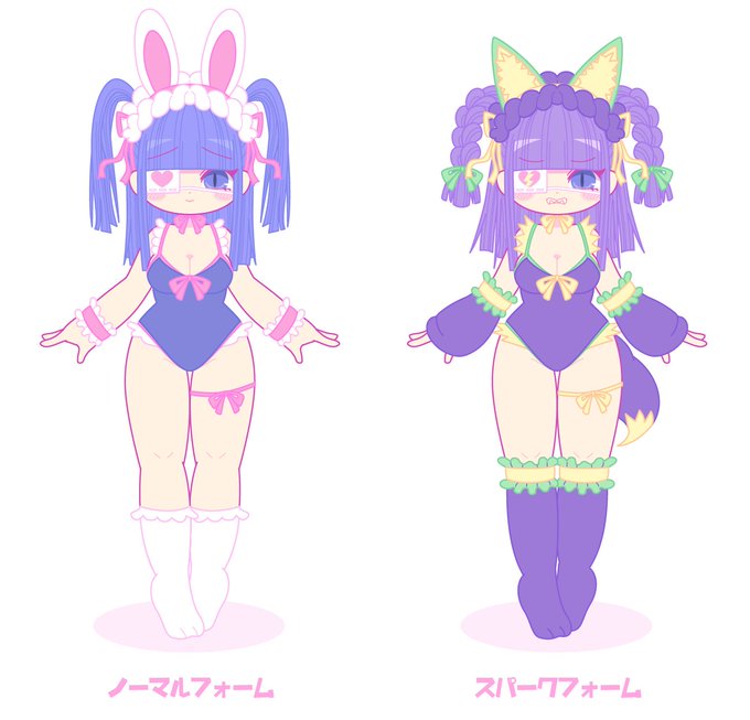 ジギャクーナちゃんスパークフォーム⚡️ 