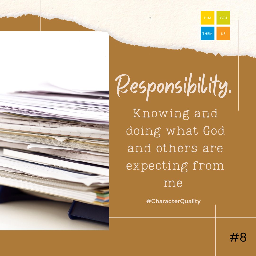 HelpingUp's tweet photo. #CharacterQuality of the new week - Responsibility. #mondaythoughts #newmonth https://t.co/Ox5CYu3zEh