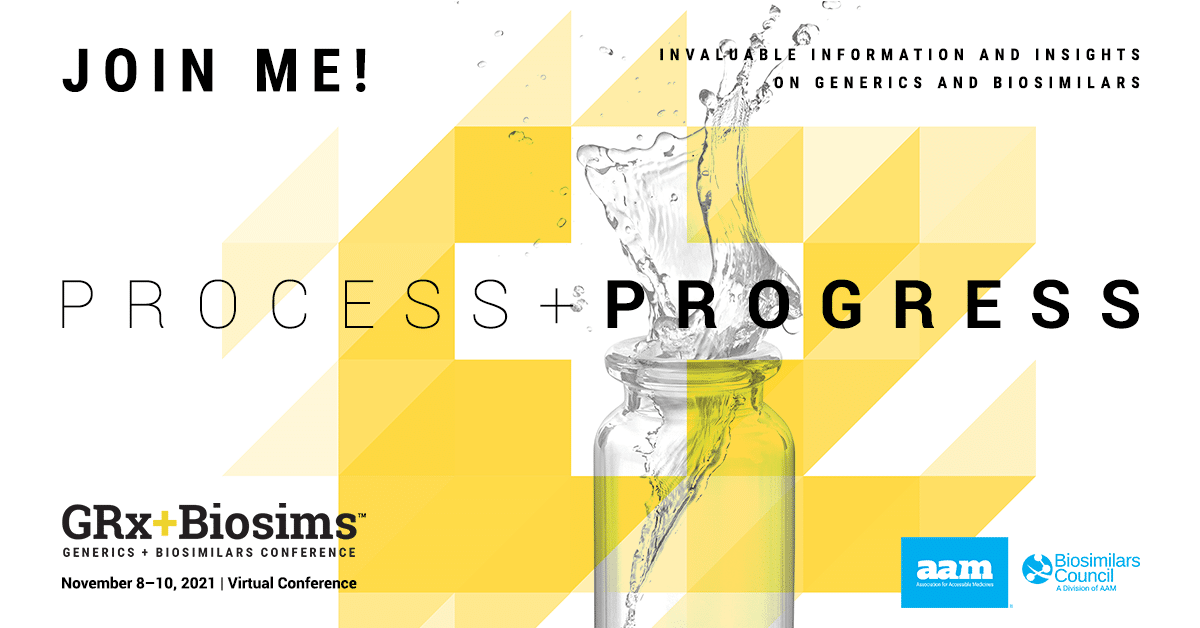CSimmon_DC's tweet photo. We are just one week away from #GRxBiosims 2021, and I invite you to join @AccessibleMeds &amp; the @BiosimsCouncil virtually Nov. 8-10 to meet the leaders and decision-makers who are determining the future of generics and #biosimilars.

Register here ➡️ https://t.co/hhRk66Nf6O https://t.co/SKC8n7ZTRj