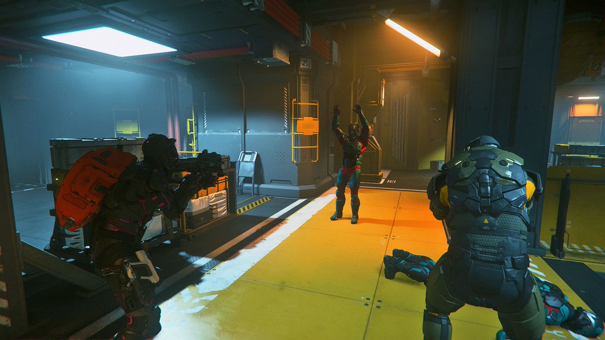 klavock's tweet photo. This made my day a day ago: We are clearing a bunker and only one criminal remains. I guess the AI took it as I AM f…Then i see the guy surrendering in front of me. Such as beautiful moment. #StarCitizen #Pcsim
@RobertSpaceInd @ScireImperium https://t.co/csd7eFq5kf
