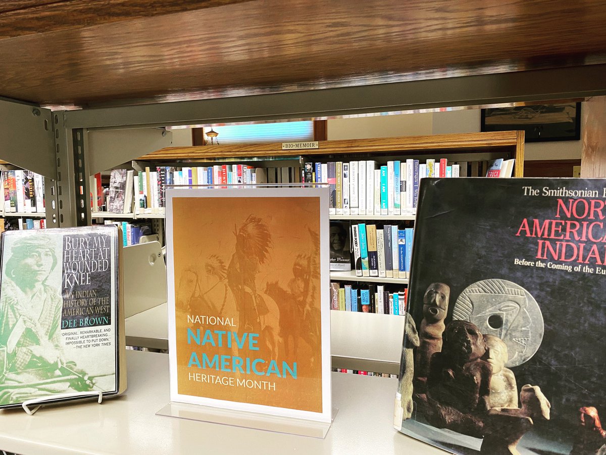 floyd_library's tweet photo. Join #FloydMemorialLibrary in celebrating #NativeAmericanHeritageMonth throughout the month of November! https://t.co/DkDvUEMlXY