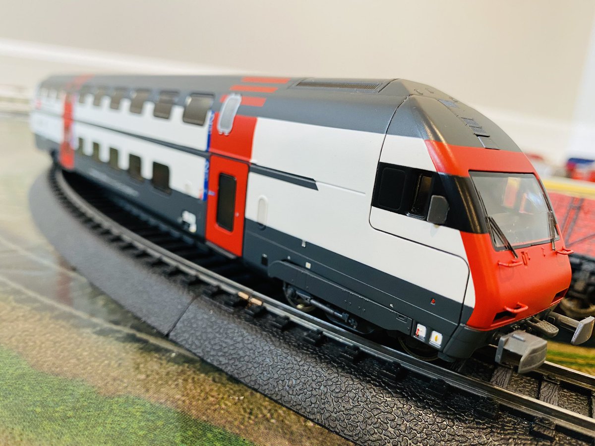 CANCarRaceAndM1's tweet image. New arrival - Model Railway Collections
🚈SBB Regio Double Deck Train Set

#CANCarRaceAndModel
#ModelRailway #ModelCollection
#SBBDoubleDeckTrain
#Summerside #PEI
